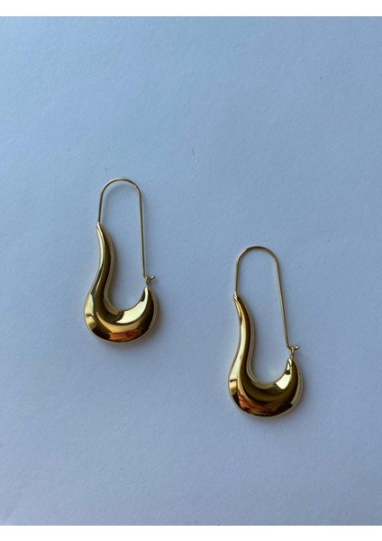 Toplu Iğne Model Çelik Gold Küpe fırsatları