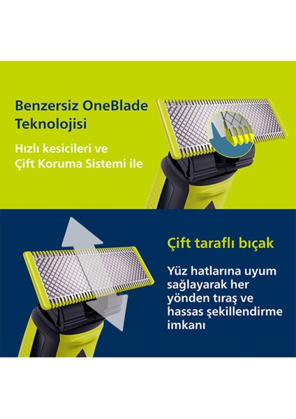 UltraNova Çok fonksiyonlu şarjlı tıraş ve şekillendirme cihazı, 12 ayar, ıslak-kuru kullanım