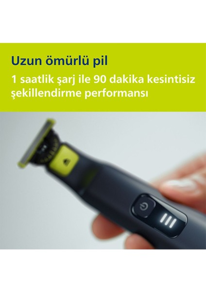 UltraNova Çok fonksiyonlu şarjlı tıraş ve şekillendirme cihazı, 12 ayar, ıslak-kuru kullanım