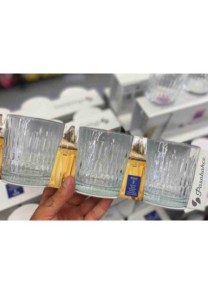 Rain Su ve Meşrubat Bardağı 3'lü 300 cc modelleri