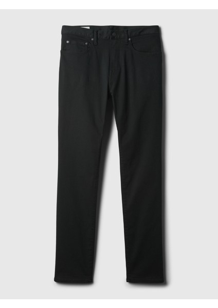 Erkek Siyah Gapflex Slim Fit City Max Jean Pantolon modelleri