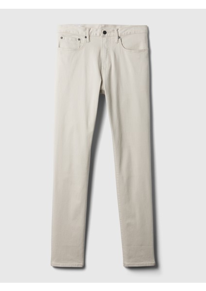 Erkek Bej Gapflex Slim Fit City Max Jean Pantolon modelleri