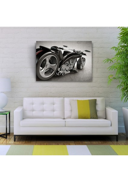 Siyah Concept Motosiklet Kanvas Tablo 50 x 70 fiyatları