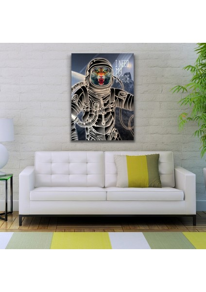 Astranot Kaplan Kanvas Tablo 50 x 70