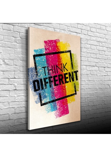 Think Different Afiş Kanvas Tablo 50 x 70 modelleri