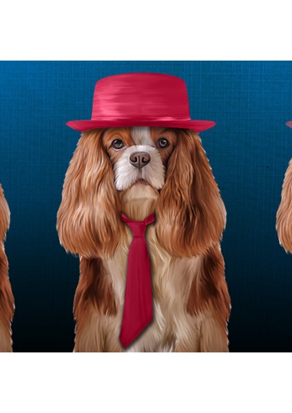 Sevimli Köpekler Kanvas Tablo 60 x 120 fiyatları