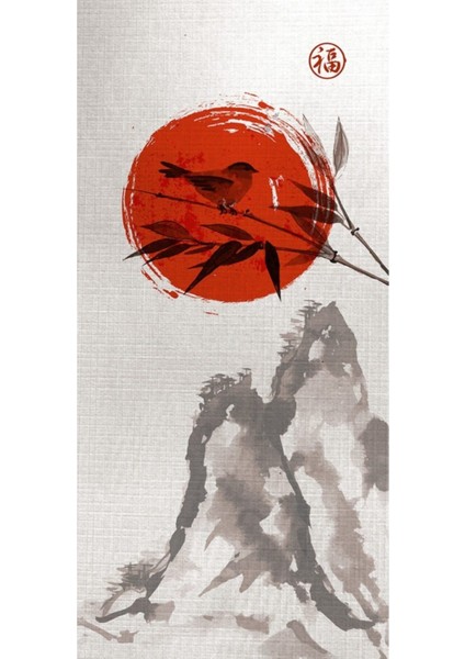Kırmızı Longji Iki Parça Canvas Tablo (30X70) fiyatları