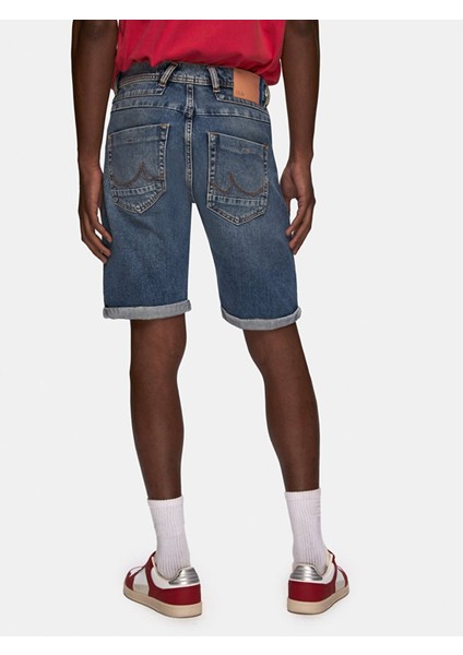 Erkek Darwın Orta Bel Jean Bermuda modelleri