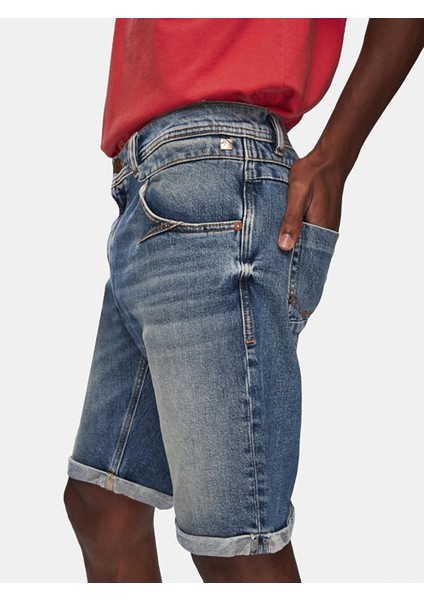 Erkek Darwın Orta Bel Jean Bermuda fırsatları