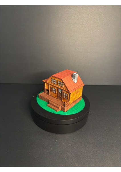 Stardew Valley Ahşap Ev Görünümlü Saklama Kutusu