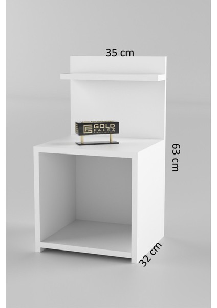 Komodin Raf Salon Ofis Dolabı Beyaz indirimleri