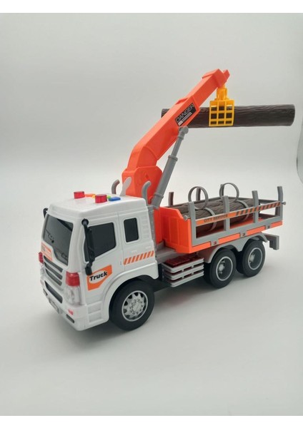 Ctoys Sesli Işıklı Kütük Taşıyıcı Vinç Kamyon WY300F fırsatları