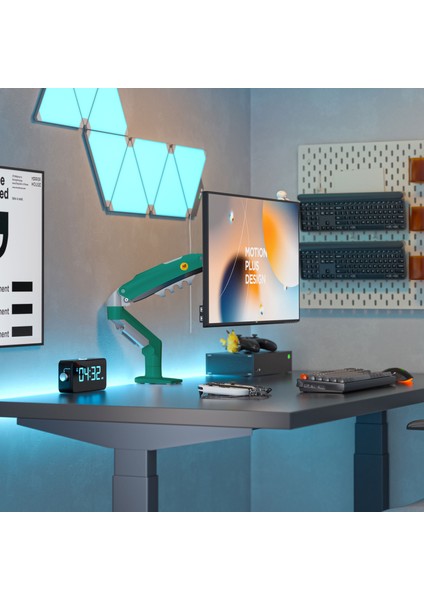 F80 17"-30" Amortisörlü 2-9 kg Monitör Standı