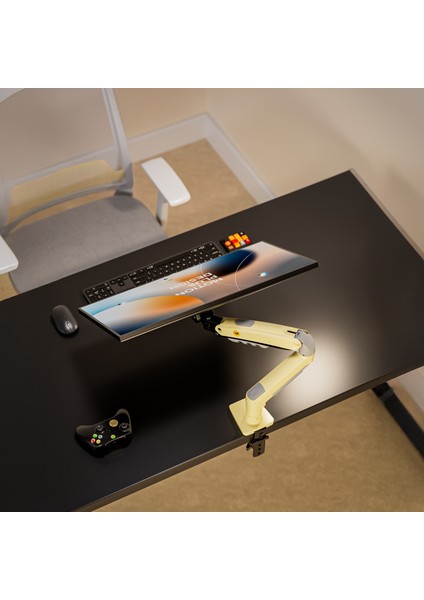F80-XD 17-30INÇ Monitör Stand Lava Yellow