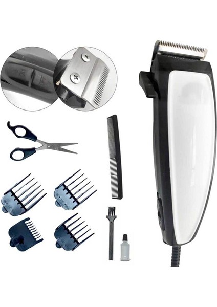 UltraNova Ayarlanabilir Güçlü Elektrikli Tıraş Makinesi, Islak/Kuru Kullanım, Beyaz, YF8622