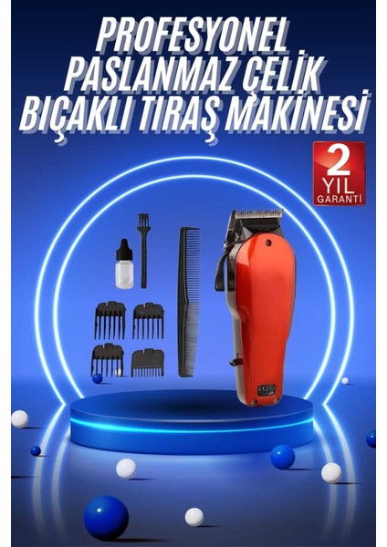 UltraNova Çok Renkli Uniseks Tıraş Makinesi, Lazer Öncesi, Paslanmaz Çelik, Şarjlı, Kuru Kullanım
