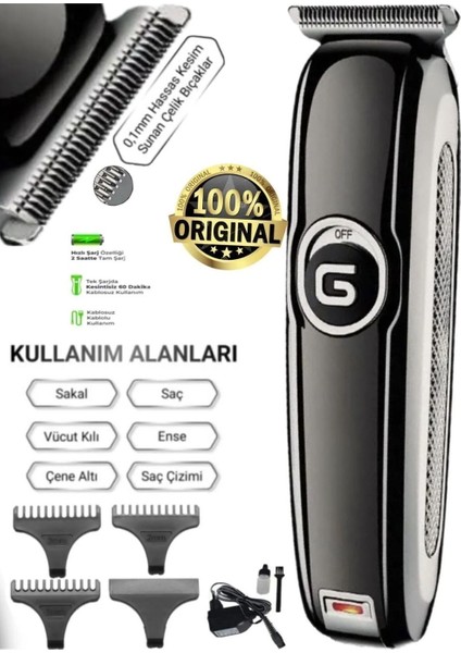 UltraNova Kablosuz tıraş makinesi, ıslak-kuru, siyah, çok fonksiyonlu kişisel bakım aleti