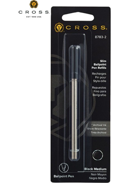 - WizDesign 8783-2 Click Tükenmez Refil Siyah (6* 1'li Kart / 6 Adet)