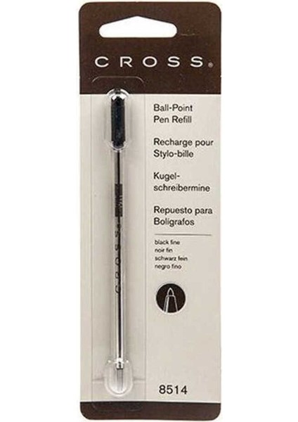 - WizDesign 8514D Tükenmez Refill (Siyah Fıne) (6*1'li Kart - 6 Adet)