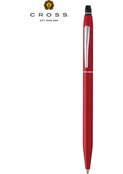 - WizDesign AT0622-119 Clıck Tükenmezkalem Kırmızı Lake ( Kişiye Özel Seçeneği - Hediyelik )