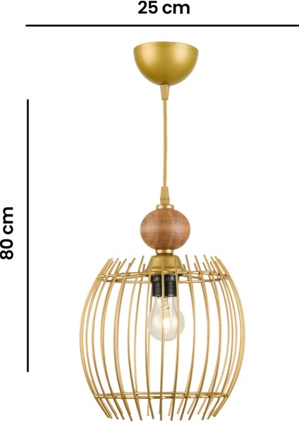 Fiorenze Metal Sarkıt - Eskitme - 80 cm fırsatları