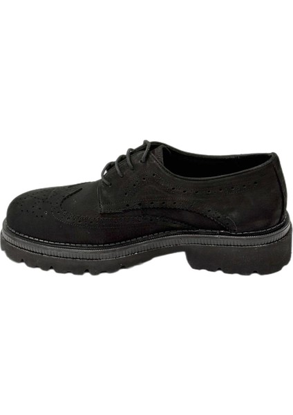 Classwood 2002 Eva Yüksek Taban Hakiki Deri Erkek Günlük Ayakkabı Nubuk Siyah fiyatları