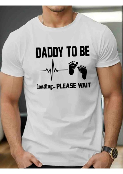 Daddy To Be Baskılı Özel Tasarım Oversize