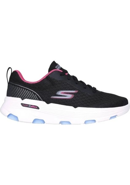 129333-BKPK Go Run 7.0 Active Stride Kadın Siyah Yürüyüş Koşu Spor Ayakkabı