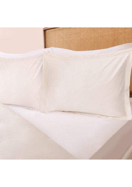 Soft Oxford Yastıklı Çift Kişilik Nevresim Takımı - Beyaz fiyatları
