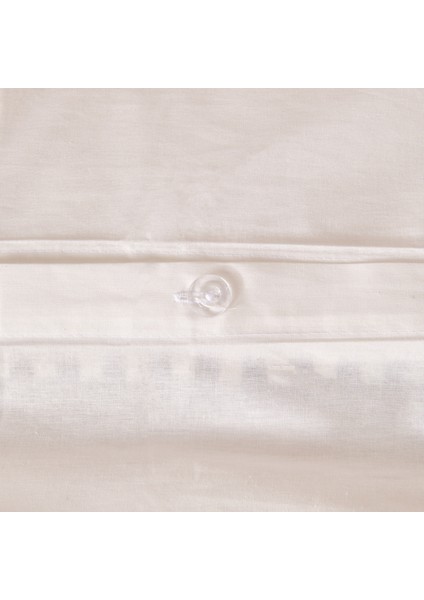 Soft Oxford Yastıklı Çift Kişilik Nevresim Takımı - Beyaz fırsatları