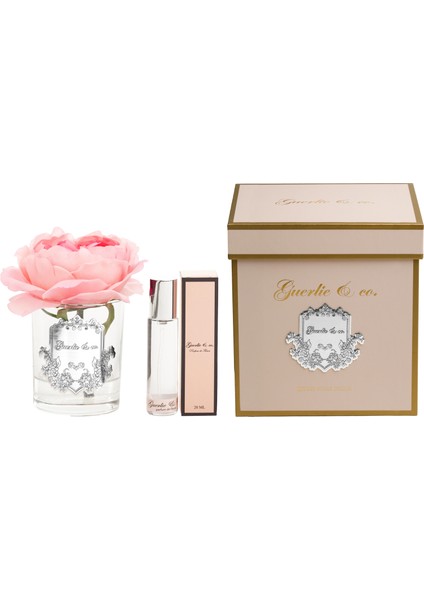 Guerlieandco. Pembe Tek Şakayık Gümüş