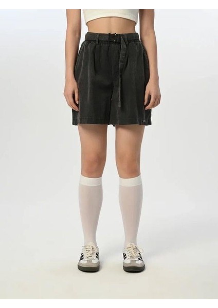 Kız Çocuk Kemerli Yüksek Bel Şort fiyatları