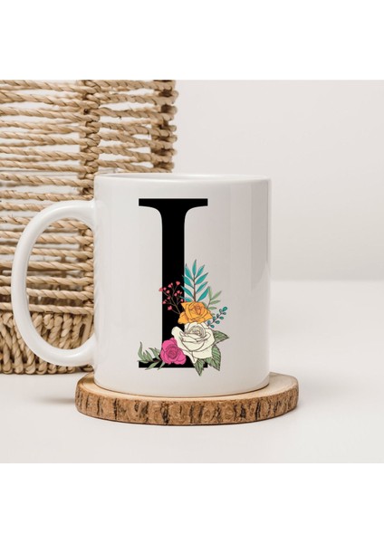 I Harfli Baskılı Kupa Bardak