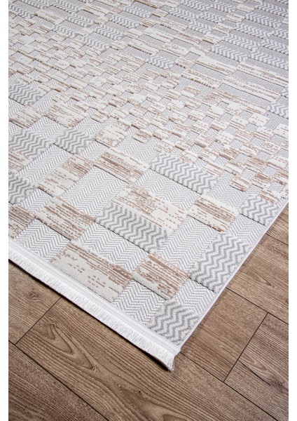 Bohemian Bej Gri Sisal Halı Salon Mutfak Koridor Yolluk Tozlanmaz Yumuşak Antistatik Makine Dokuma fırsatları