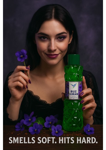 Premium Menekşe Kolonyası - (Mahrem-İ Harem - 400 Ml)