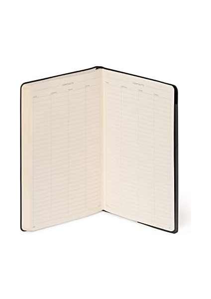 - Beyaz Sayfalı Not Defteri, Fsc® Sertifikalı Kağıt, Fildişi Kağıdı, 90 G/m², 192 Sayfa, Yumuşak Kapak, Lastik Bantlı Kilit, 13 x 21 Cm, Renk Siyah