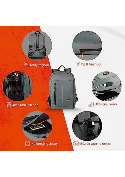 Citylife Notebook Sırt Çantası