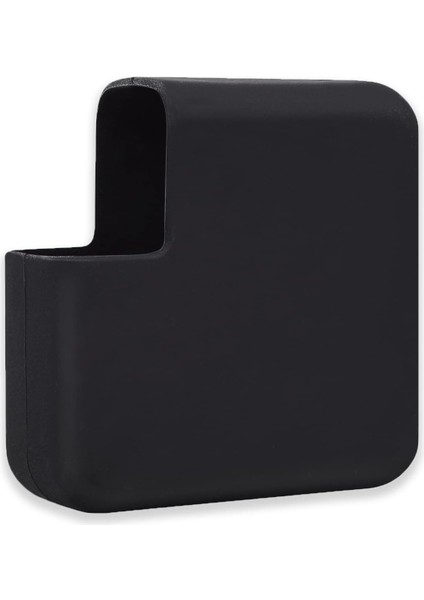 Magsafe Şarj Aleti Silikon Kılıfı Mac Pro Magsafe 1-2 85W Usb-C 87W-96W-140W Uyumlu Siyah