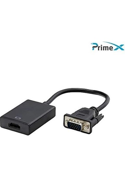 Plus PX-1250 VGA To HDMI Fullhd Görüntü Çevirici Aparat
