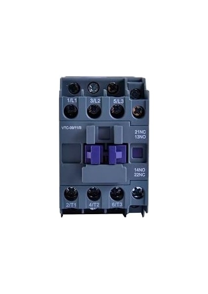 Kontaktör 4kw Ac3 9A 3p+1no+1nc Coil 230VAC