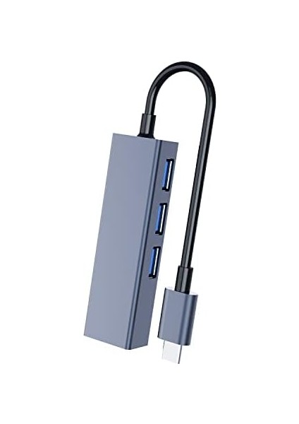 CHB002 Type-C To RJ45 100MBPS Ethernet ve USB Çoklayıcı Dönüştürücü