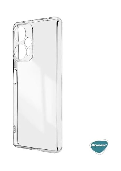 Xiaomi Poco F5 Kılıf Transparent Soft Şeffaf [poco F5 ile Uyumlu Kılıf - Şeffaf]