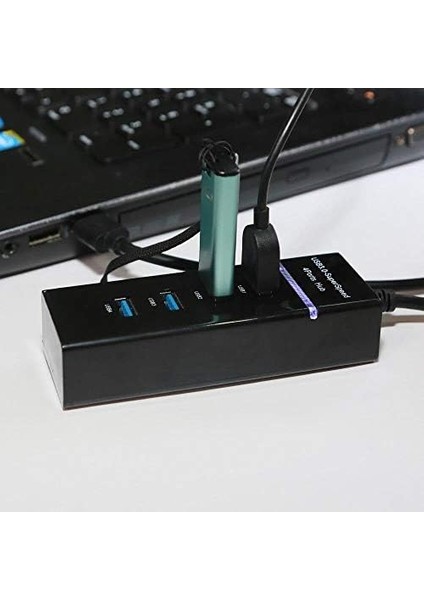 4 Port USB 3.0 Çoğaltıcı Çoklayıcı Hub Switch Çoklu Cihaz 4360