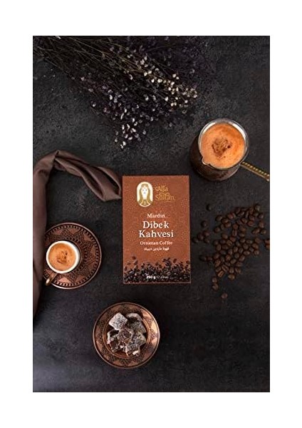 Sultan Mardin Dibek Kahvesi 250 G (4'lü Paket) - Otantik ve Geleneksel Zengin Lezzet - Menengiç, Türk Kahvesi ve Kakule Olmak Üzere Farklı Bileşen Içerikli