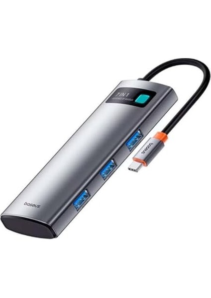 Starjoy 7 In 1 Multifonksiyonel Hub Adaptör-Uzay Gri