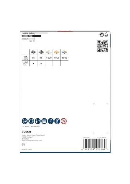 1 x Pro Multi Malzeme Delik Testeresi (Yumuşak Ahşap, Alçıpan Duvar Için, Ø 102 Mm, Profesyonel Aksesuar Matkap/tornavida)