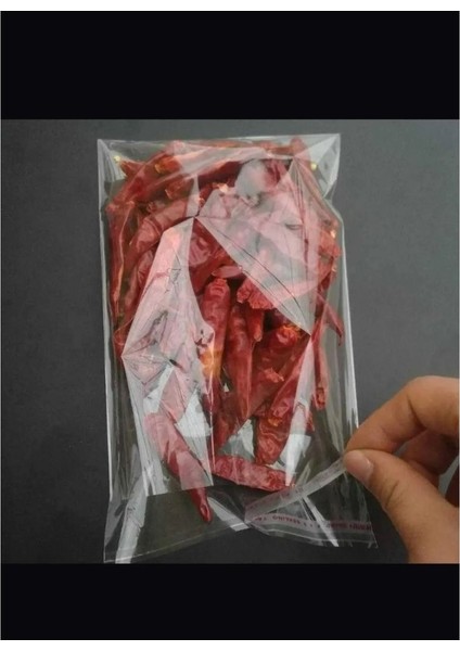 15X25CM Şeffaf Bantlı Yapışkanlı Parlak Jelatin Poşet Hediye Çeyiz Aksesuar Paketleme Poşeti 100 Ad