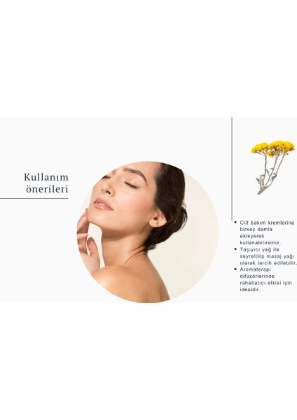 Immortelle Essential Oil (ÖLMEZÇİÇEK UÇUCU YAĞI) 5 ml