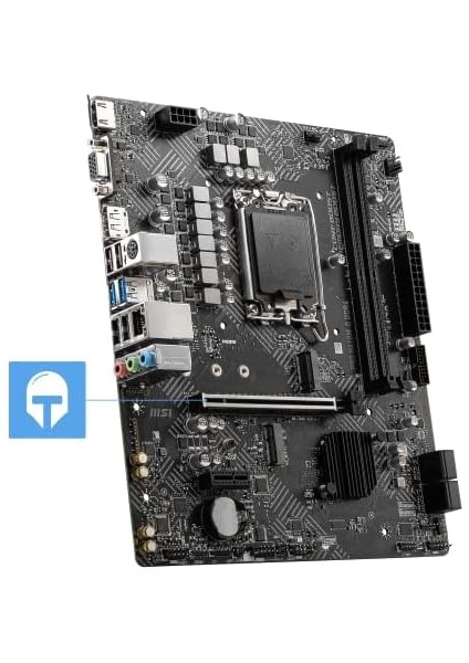 Pro H610M-G Ddr4 Soket 1700 Ddr4 3200(OC) Pcı-E Gen 4,m.2 Usb3.2 1x 1g Lan Matx Anakart