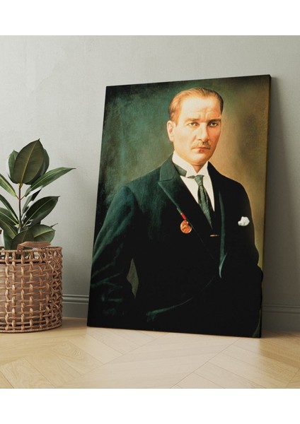 Mustafa Kemal Atatürk Portre Kanvas Tablo (8 Farklı Ölçü) fiyatları